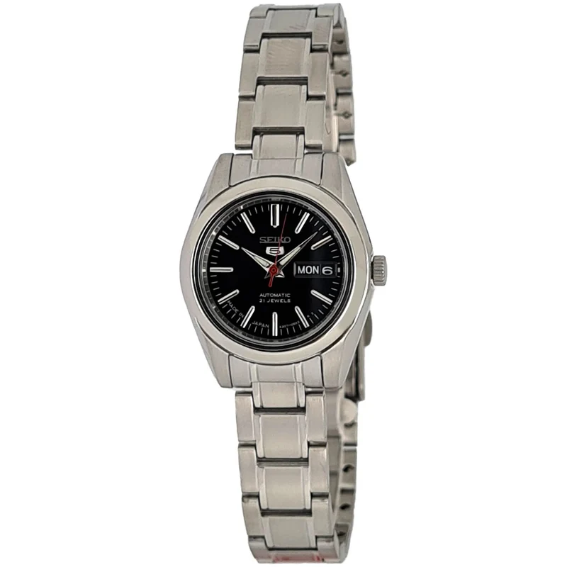Montre Seiko 5 Femme Automatique SYMK17J1 Argenté Noir