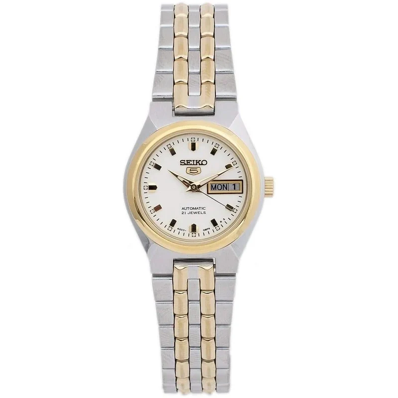 Montre Seiko 5 Femme Automatique SYMK44K1 Argenté Doré