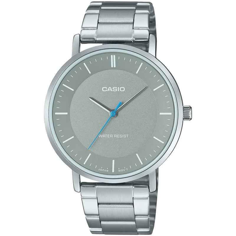 Montre Casio Homme MTP-VT04D-8E Quartz Analogique Argent Gris