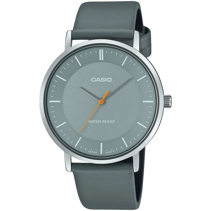 Montre Casio Homme MTP-VT04L-8E Quartz Analogique Argent Gris