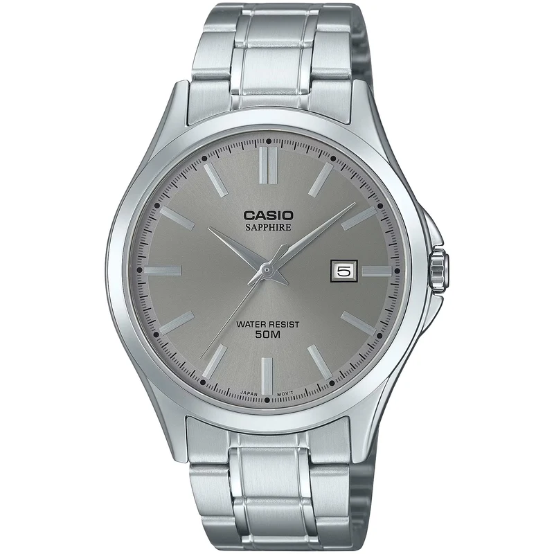 Montre Casio Homme MTS-115D-8A Quartz Analogique Argent Gris
