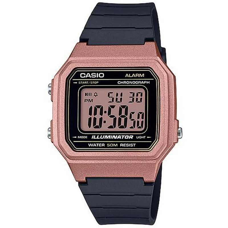 Montre Casio Homme W-217HM-5A Quartz Digitale Rose
