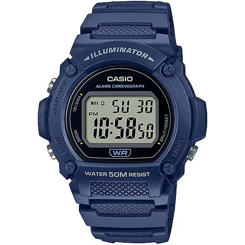 Montre Casio Homme W-219H-2A Quartz Digitale Noir