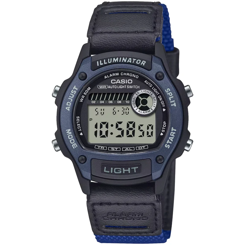 Montre Casio Homme W-220HF-2A Quartz Digitale Noir