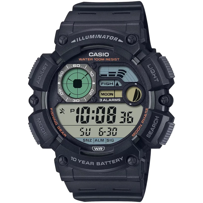 Montre Casio Homme WS-1500H-1A Quartz Digitale Noir