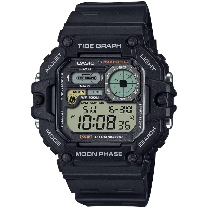 Montre Casio Homme WS-1700H-1A Quartz Digitale Noir