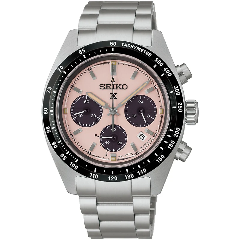 Montre Seiko Prospex Solar Homme SSC963P1 Chronograph Rose