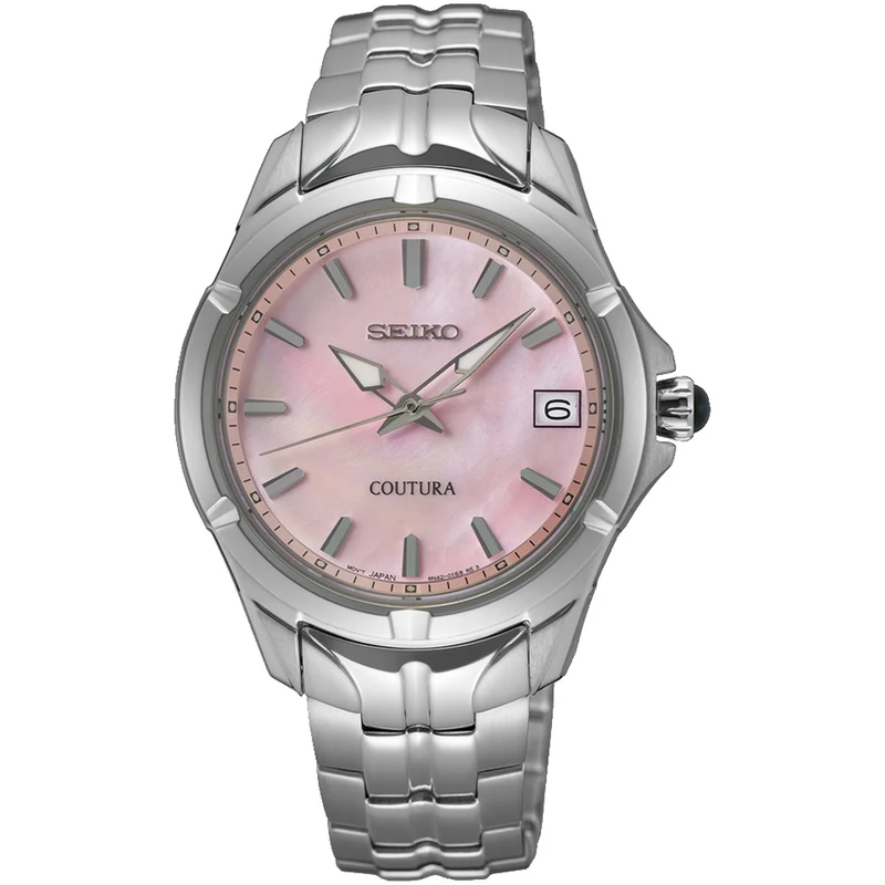 Montre Seiko Coutura Femme SUR585 Nacré Rose