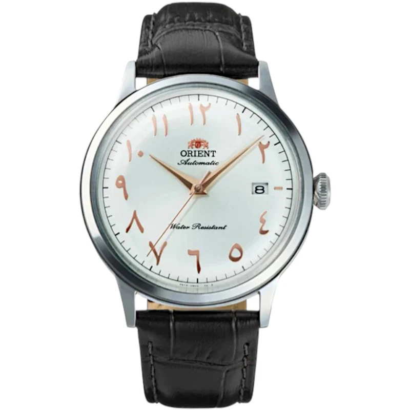 Montre Orient Bambino Arabic Dial Homme RA-AC0038S30B Blanc Automatique