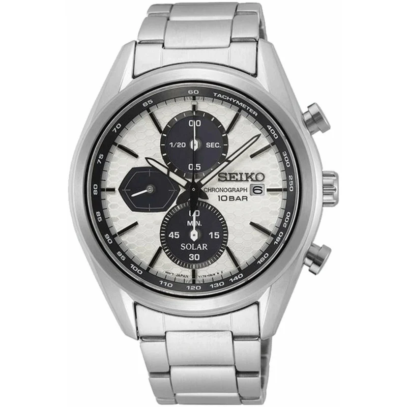 Montre Seiko Chronographe Homme Quartz SSC769P1 Blanc