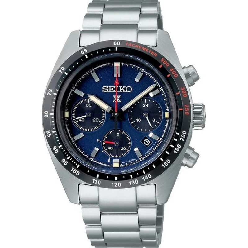 Montre Seiko Prospex Solar Homme SSC815P1 Speedtimer Chronograph Bleu