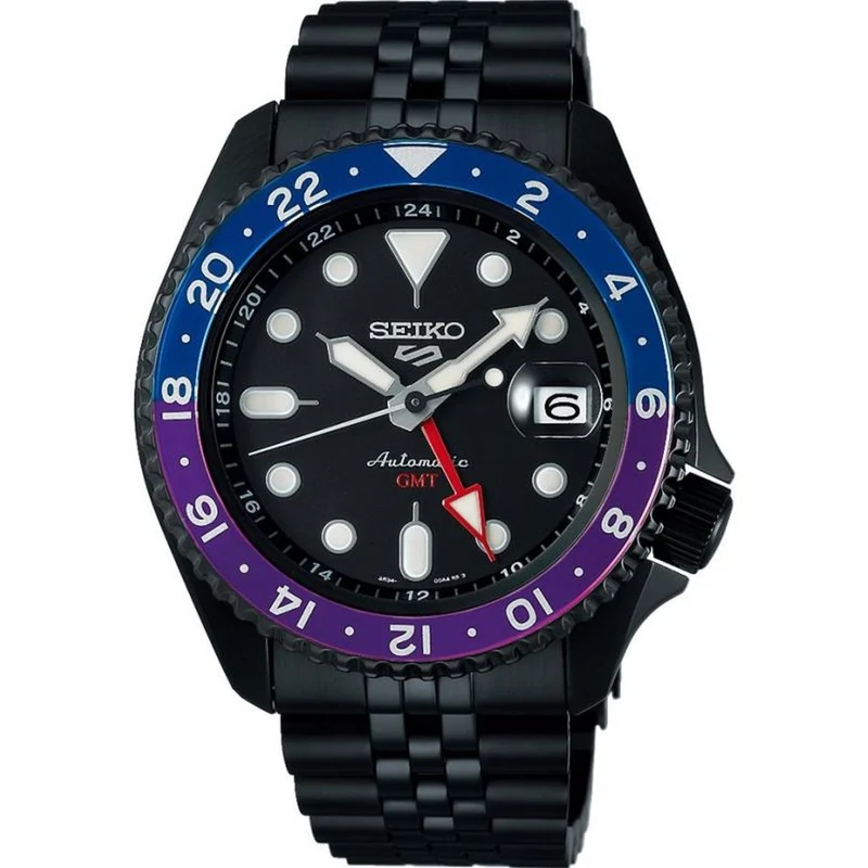 Montre Seiko 5 Sports GMT SKX Automatique Homme SSK027K1 Édition Yuto Horigome