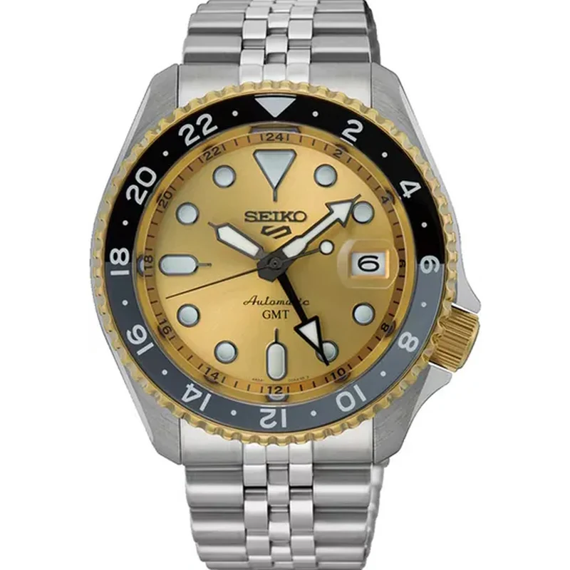 Montre Automatique Homme Seiko 5 Sports GMT SSK044K1 Édition Limitée 70e anniversaire Taiwan
