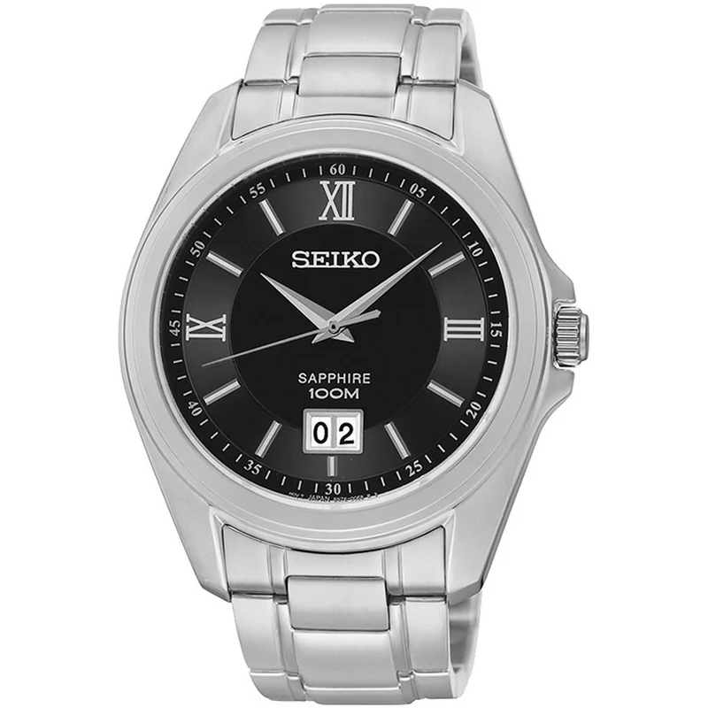 Montre Seiko Quartz Neo Classic Homme SUR099P1 Noir