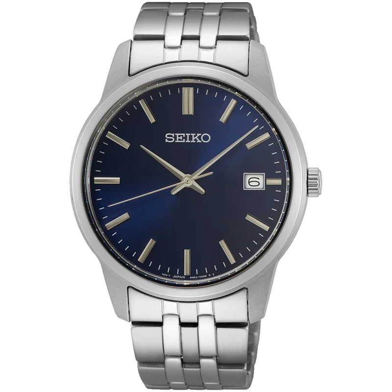 Montre Seiko Classique Quartz Homme SUR399P1 Bleu