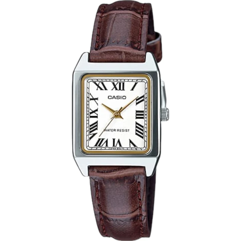Montre Casio Vintage Standard Femme Roman Dial LTP-V007L-7B2 Blanc