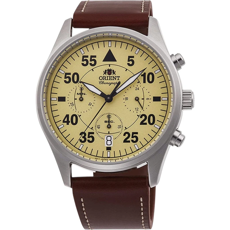 Montre Orient Flight Chronograph Quartz RA-KV0503Y10B
