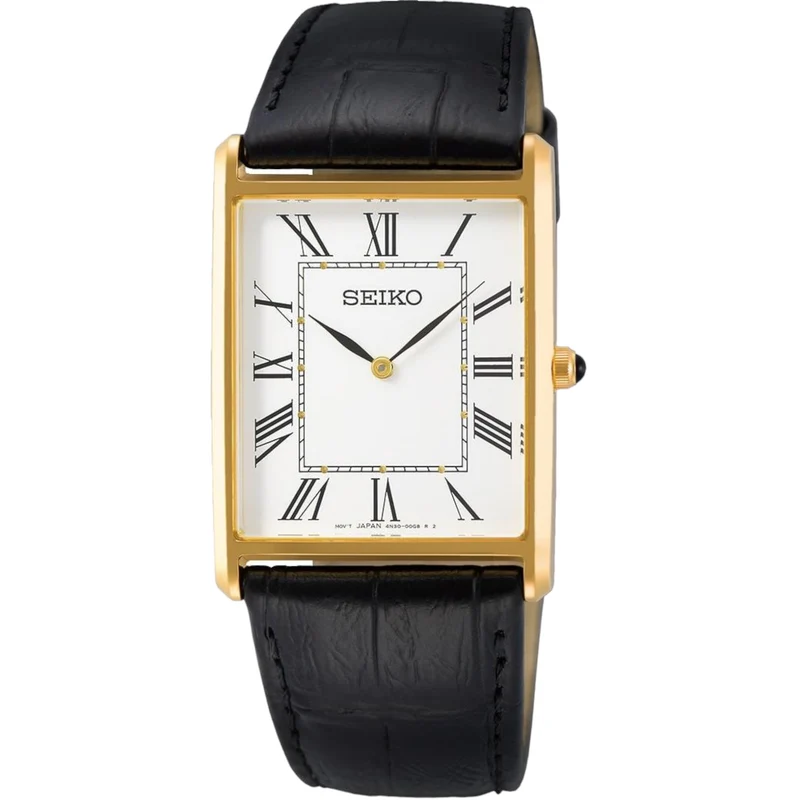 Montre Seiko Essentials Homme SWR052P1 Doré
