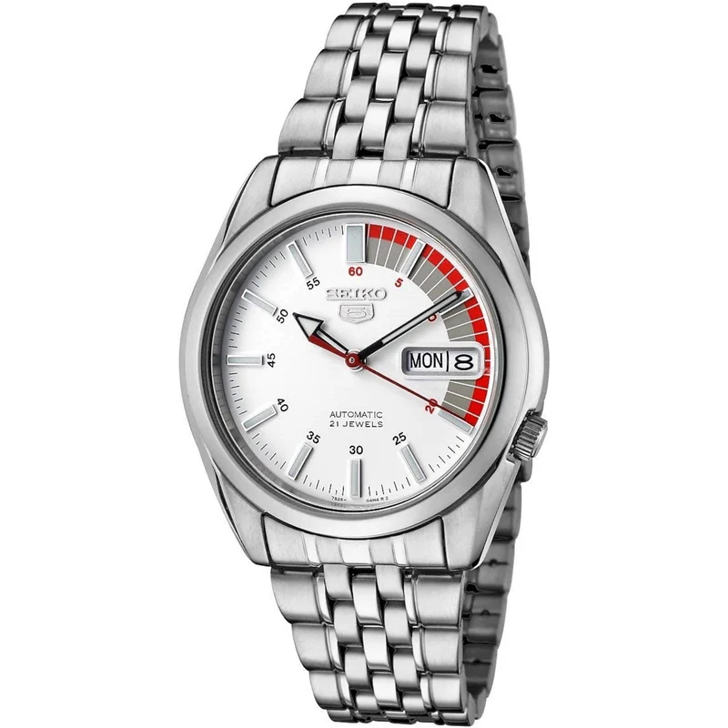Montre Seiko 5 SNK369K1 Blanc