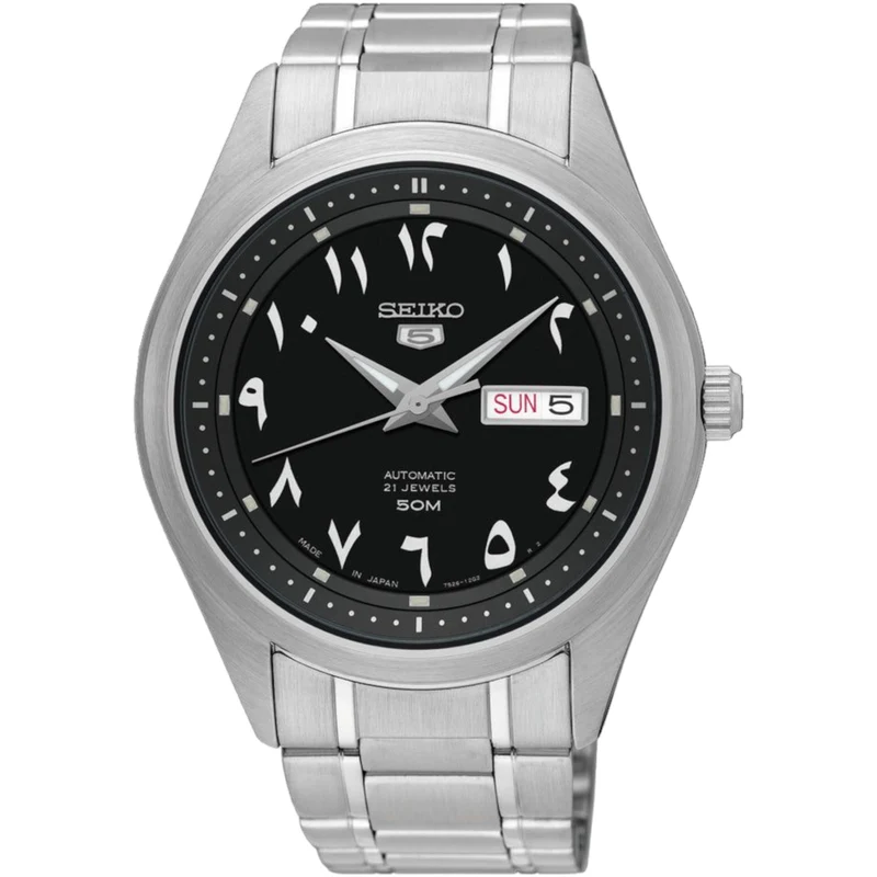 Montre Seiko 5 Arabic Dial SNKP21J1 42mm Automatique