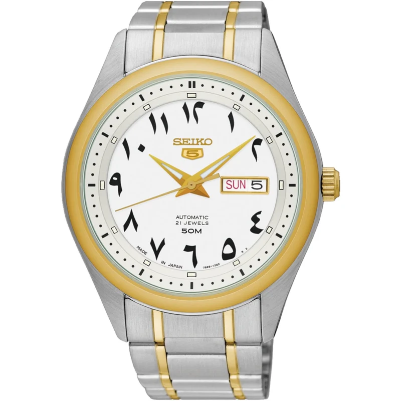 Montre Seiko 5 Arabic Dial SNKP22J1 42mm Automatique