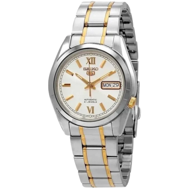 Montre Seiko 5 SNKL57K1 Homme Automatique Blanc
