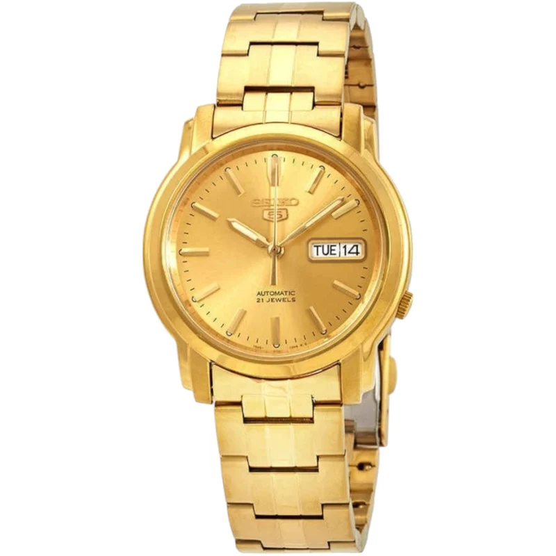Montre Seiko 5 SNKK76K1 Homme Automatique Doré