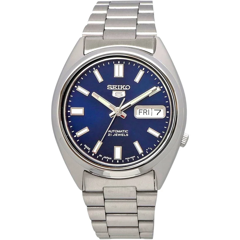 Montre Seiko 5 SNXS77J1 Bleu Automatique