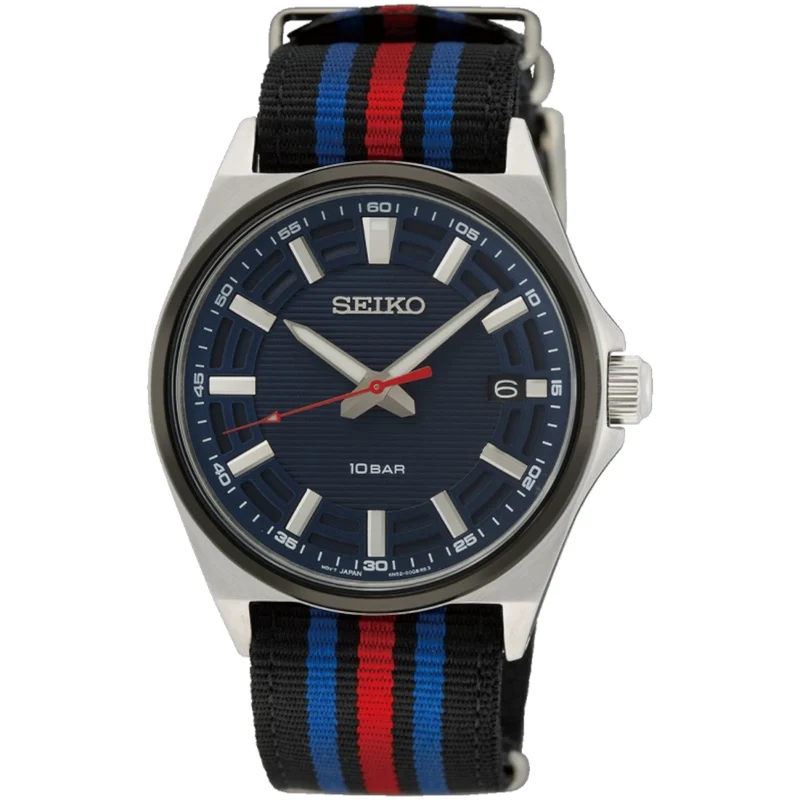 Montre Seiko Sports Homme SUR509P1 Bleu Quartz