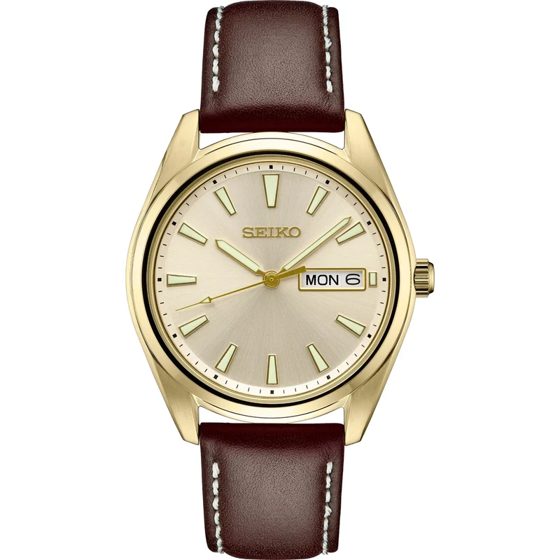 Montre Seiko Classic Homme SUR450P1 Champagne Quartz