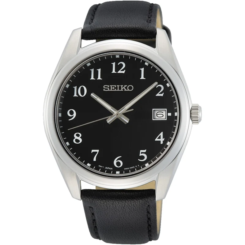 Montre Seiko Essentials Homme SUR461P1 Noir Quartz
