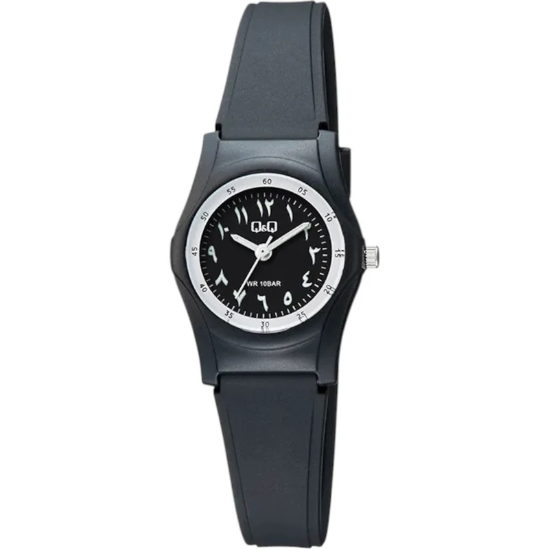 Montre Q&Q Arabic Dial V46A-001VY Femme Noir