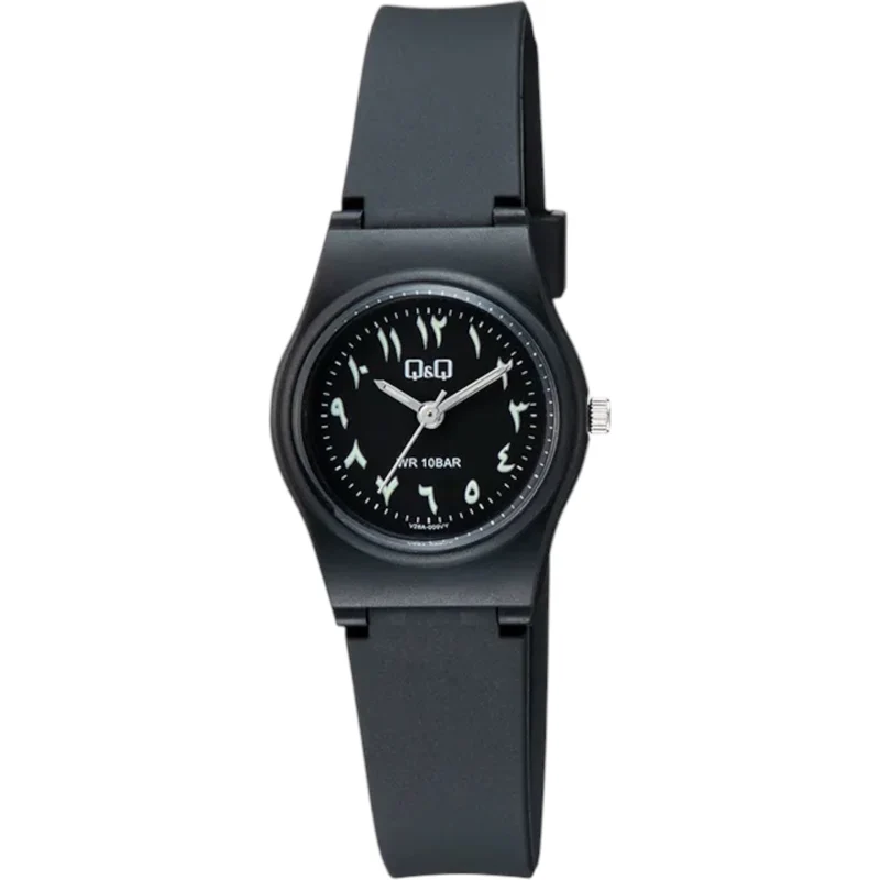 Montre Q&Q Arabic Dial V28A-009VY Femme Noir