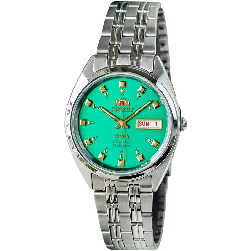 Montre Orient 3 Star FAB00009N9 Automatique Argenté Vert