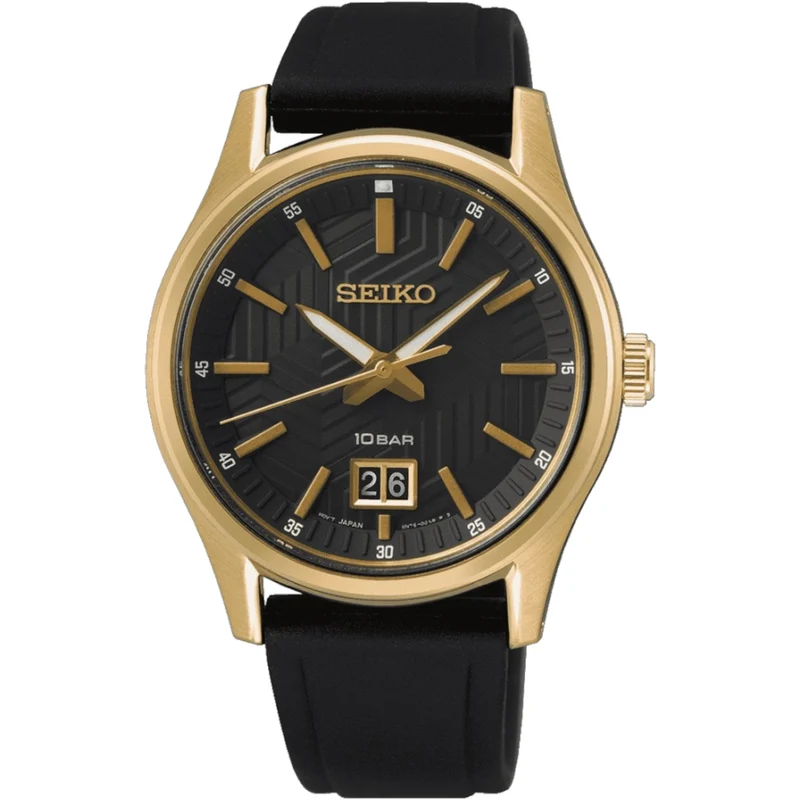 Montre Seiko Sports Homme SUR560P1 Noir Quartz