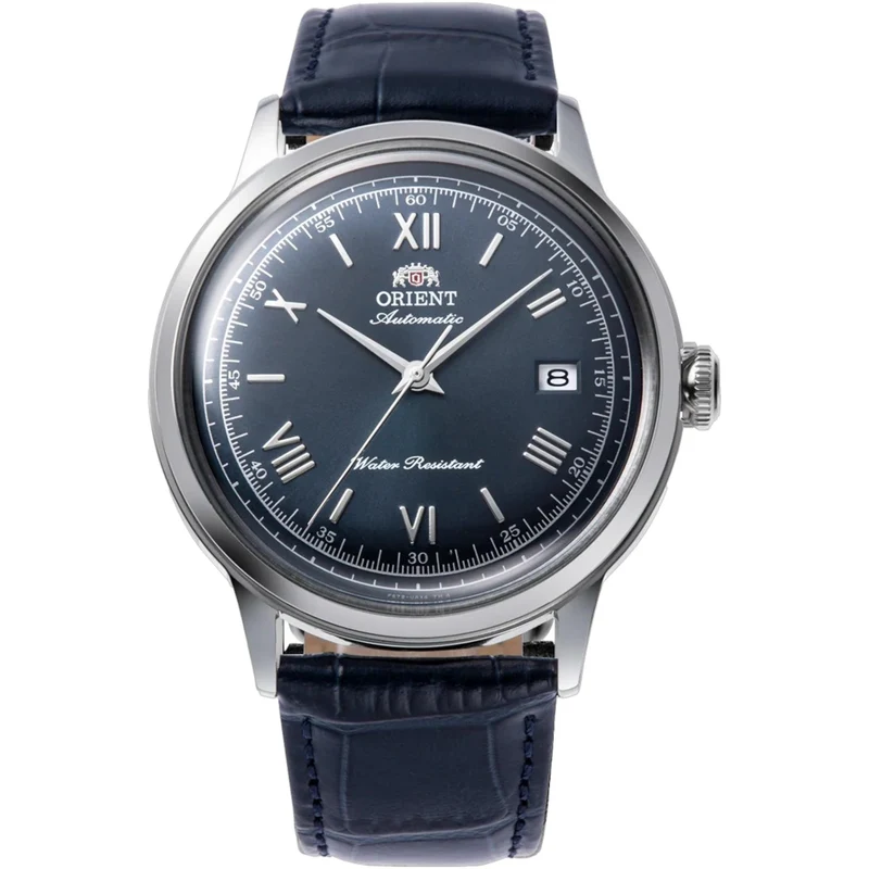 Montre Orient Bambino V2 RA-AC0024L30B Automatique Bleu Cuir