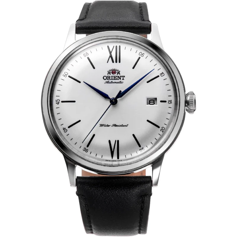 Montre Orient Bambino V6 RA-AC0022S30B Automatique Blanc Cuir