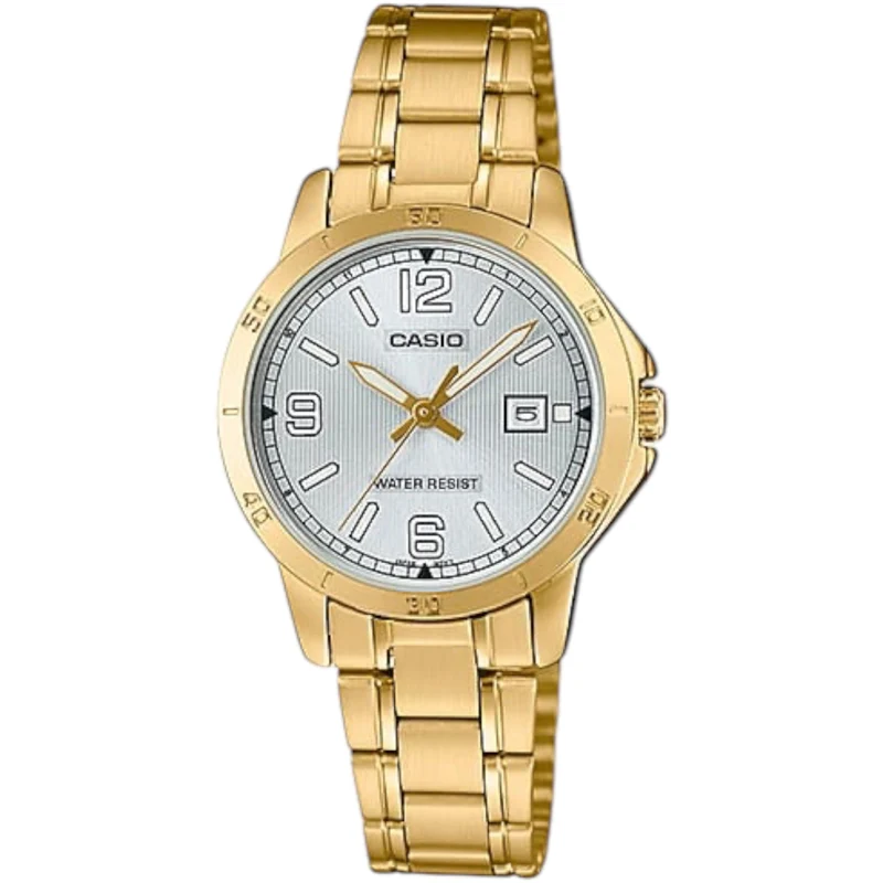Montre Casio Femme LTP-V004G-7B2 Doré Argenté