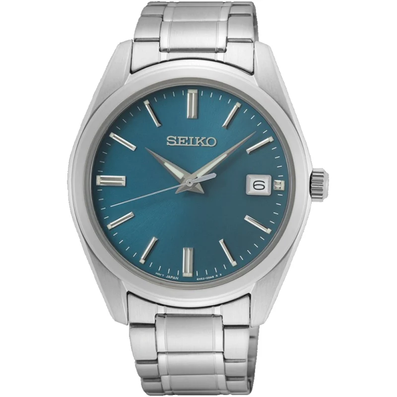 Montre Seiko Classic Homme SUR525P1 Bleu Quartz
