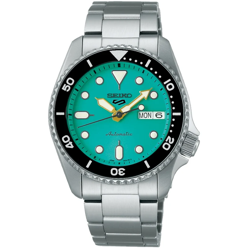 Montre Seiko 5 Sports SRPK33K1 Automatique Bleu Turquoise