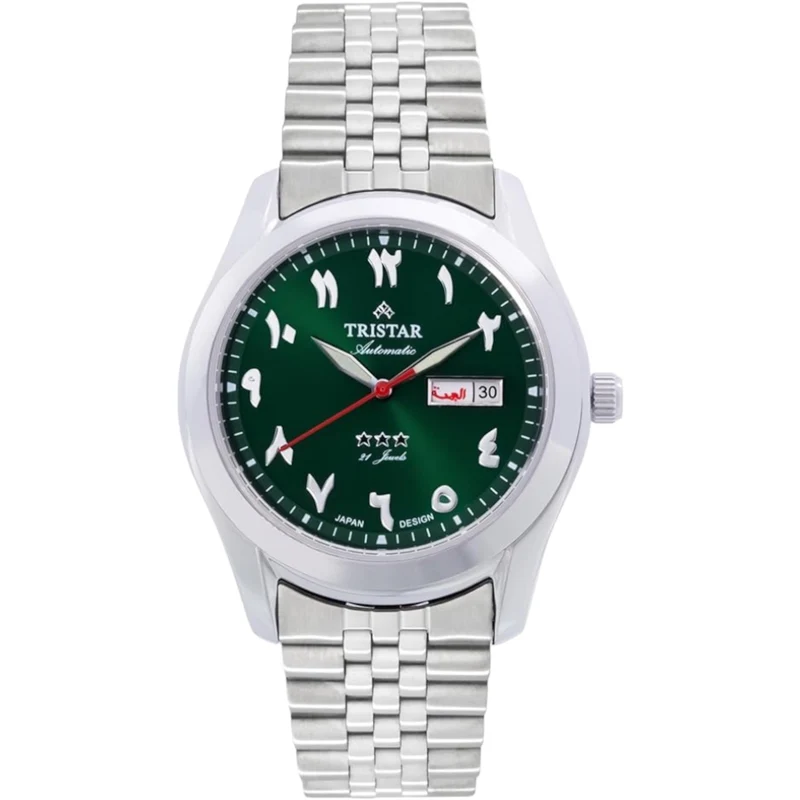 Montre Tristar Arabic Dial BA33GMSSM03 Vert Automatique