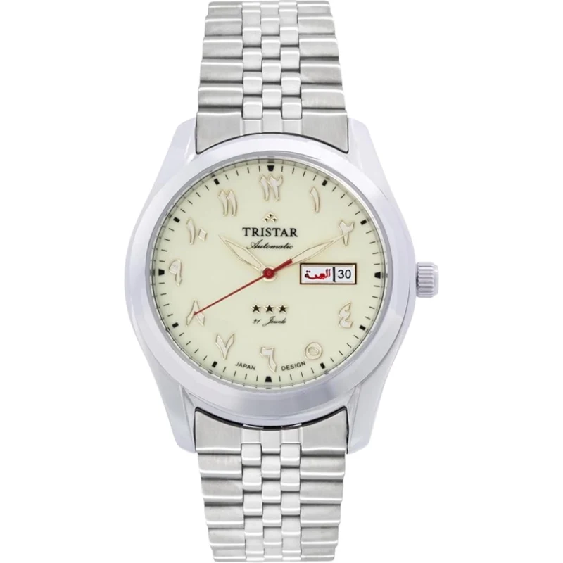 Montre Tristar Arabic Dial BA23LMSSM03 Vert Clair Automatique