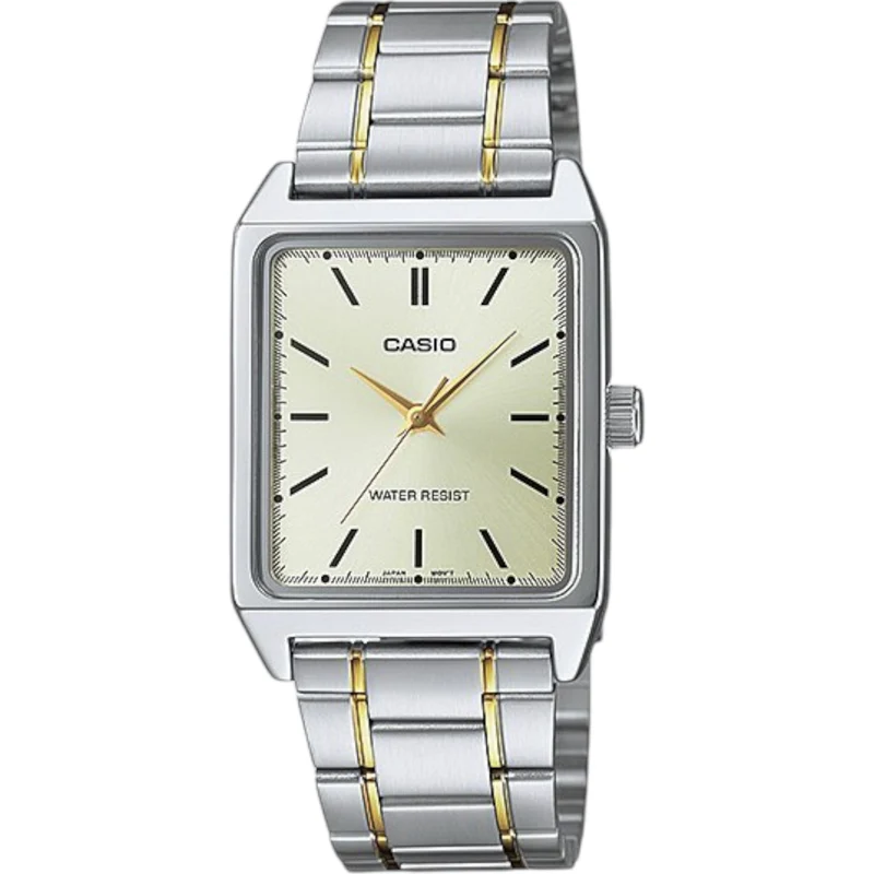 Montre Casio Vintage Standard Homme MTP-V007SG-9E Argenté et Doré