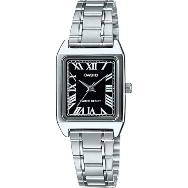 Montre Casio Vintage Standard Femme Roman Dial LTP-V007D-1B Noir