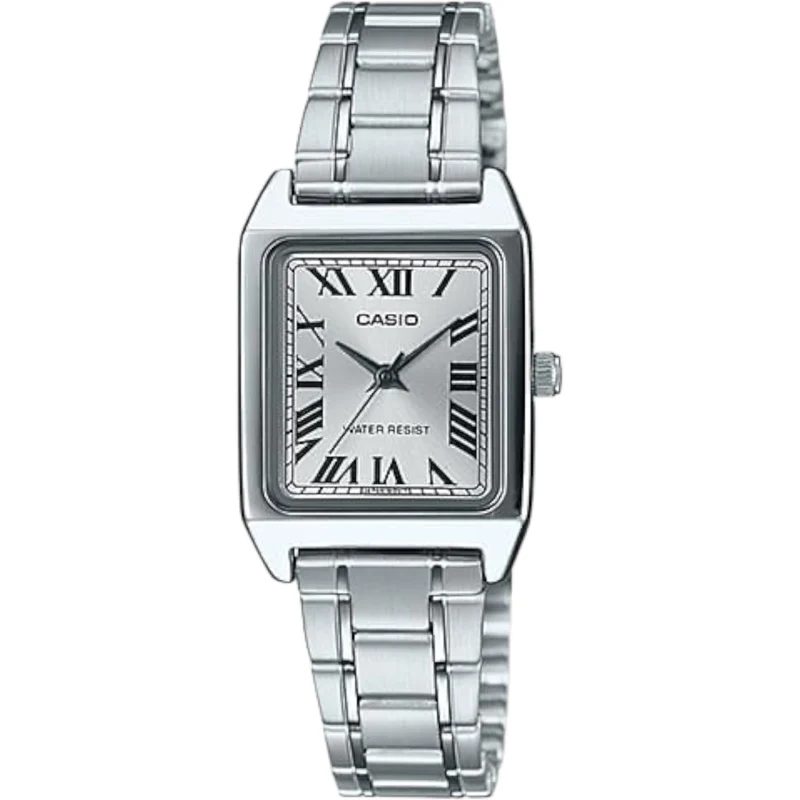 Montre Casio Vintage Standard Femme Roman Dial LTP-V007D-7B Argenté