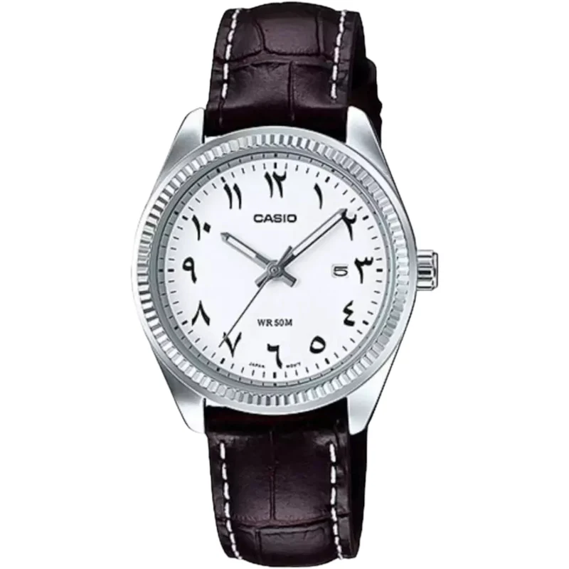 Montre Casio Arabic Dial Femme LTP-1302L-7B3 Blanc