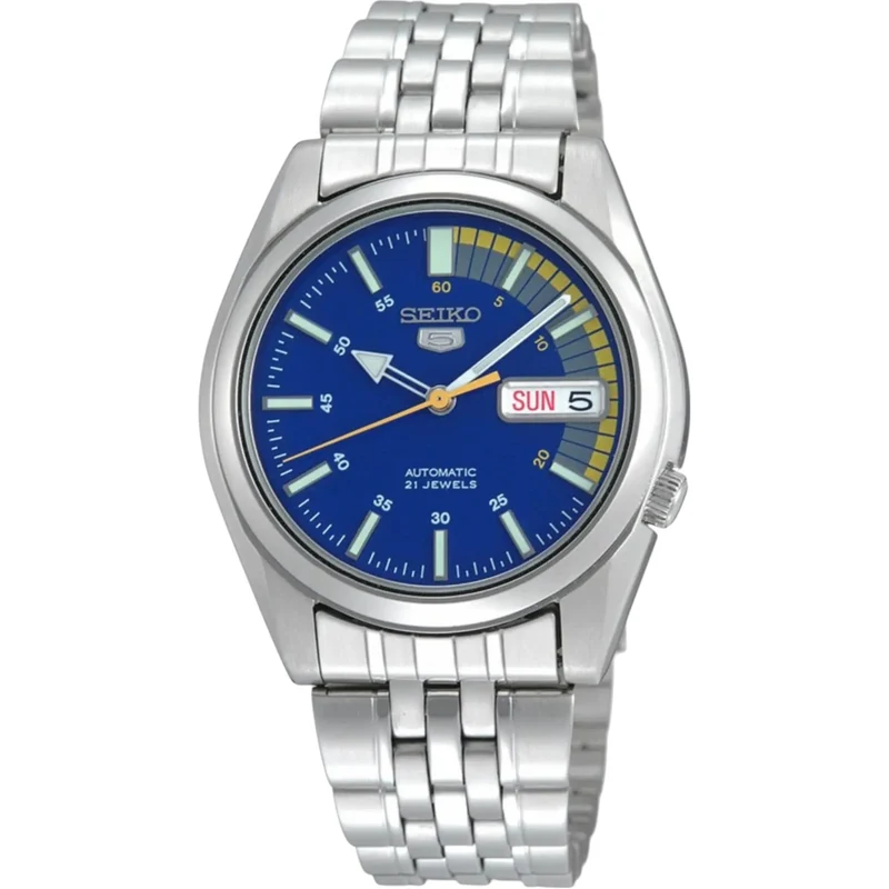 Montre Seiko 5 SNK371K1 Bleu Automatique